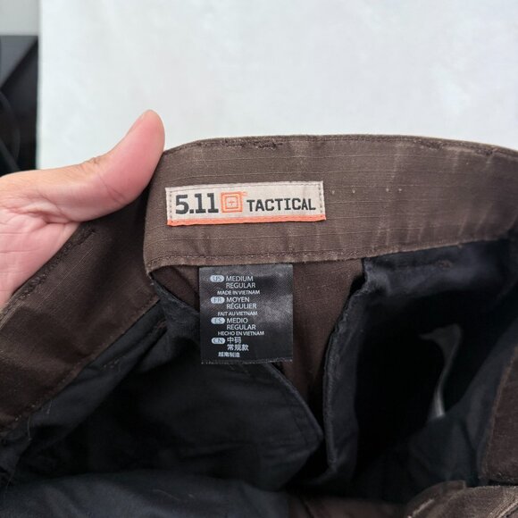 511 Tactical Cargo Pants Mens M 30x32 Brown Relaxed Fit TDU Ripstop Workwear - Picture 2 of 12